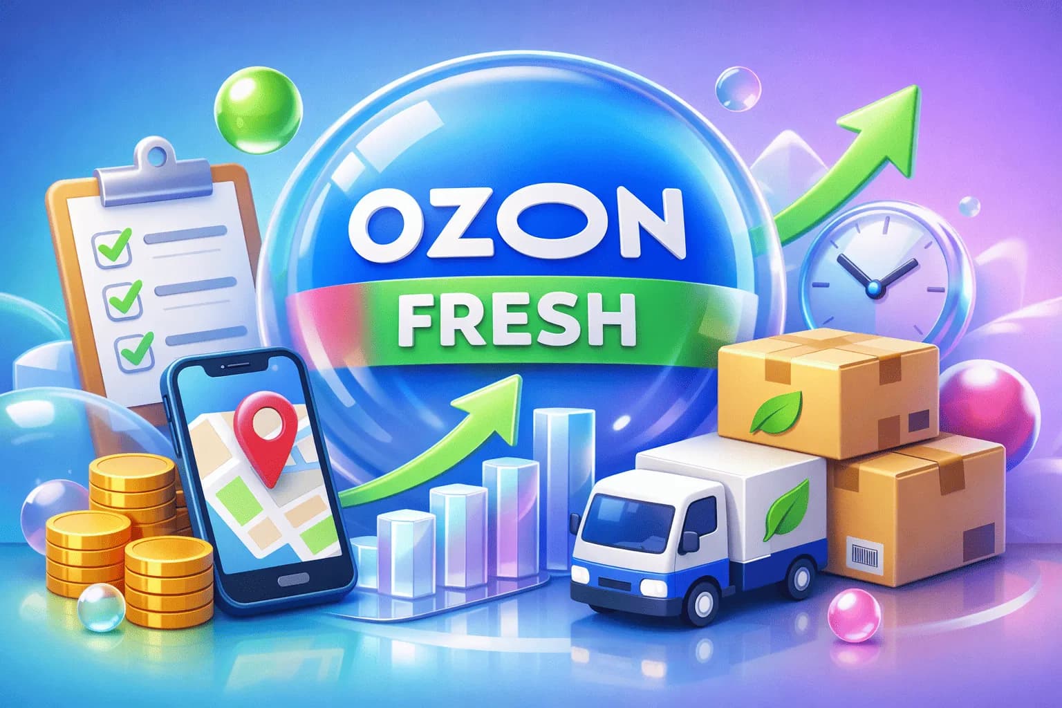 Как стать поставщиком на Ozon Fresh: условия, заявка, доставка и первые поставки