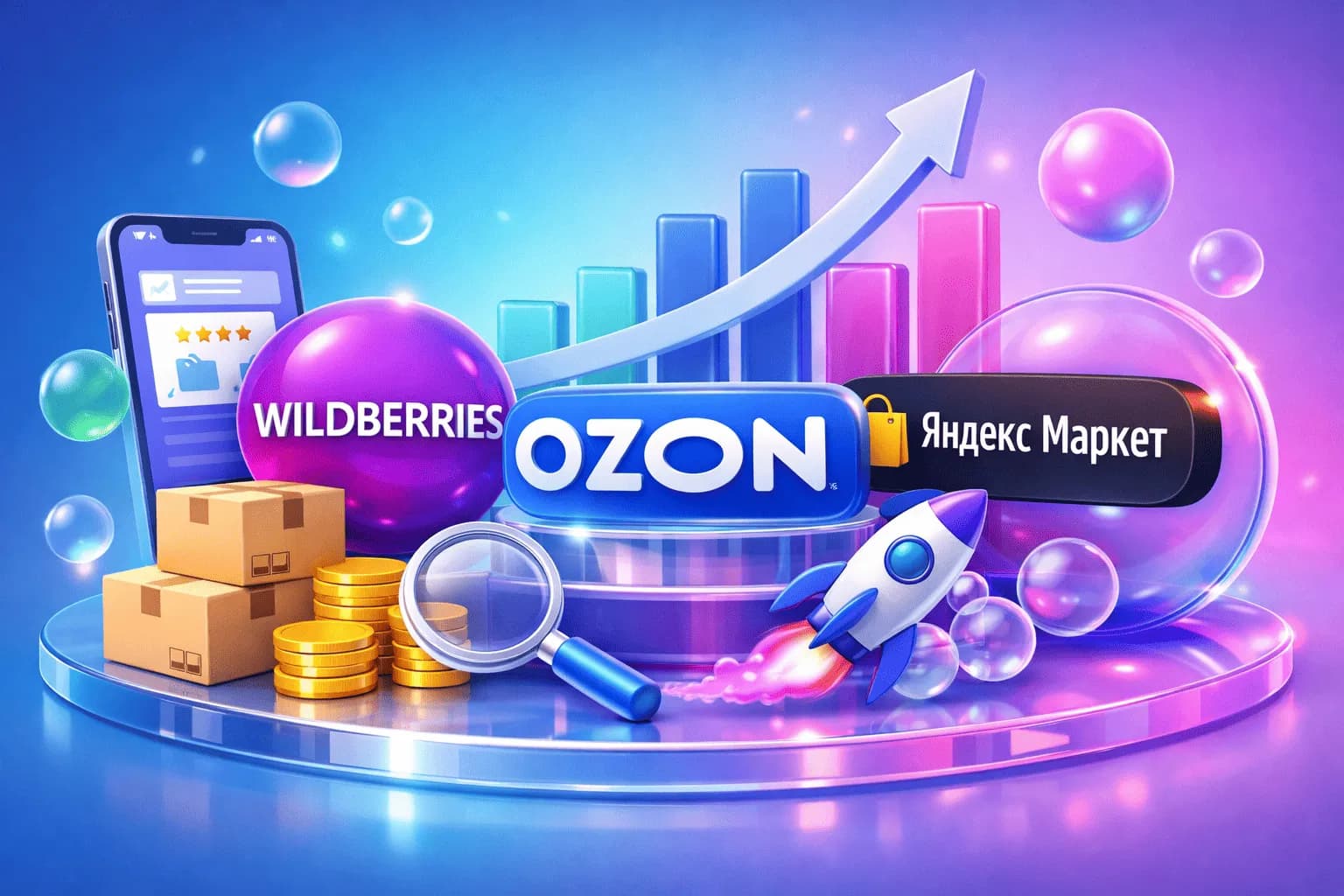 SEO-продвижение на маркетплейсах: как вывести карточку товара в топ Wildberries, Ozon и Яндекс Маркета
