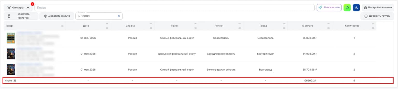 Итог